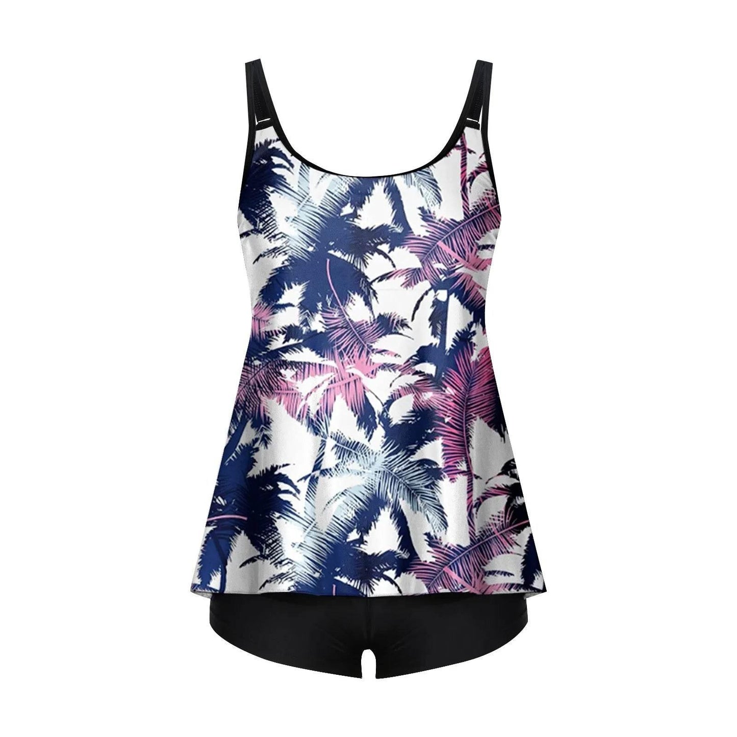2024 Personality Popular Women's Swimsuit Sexy Printed Vest Shorts Swimsuit Two-Piece Set Soft And Comfortable Swimwear - Empire P.E
