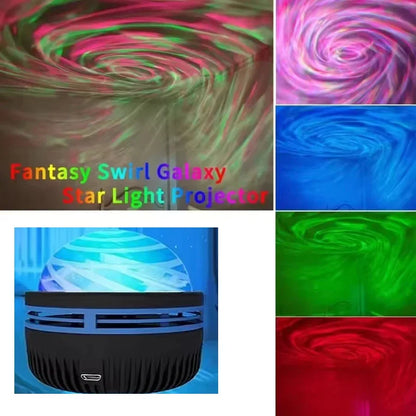 LED Galaxy Light Colorful Galaxy Sky Projector Bedroom Night Light - Empire P.E