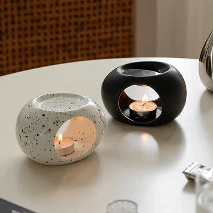Ceramic Candle Heating Holder Essential Oil Burner