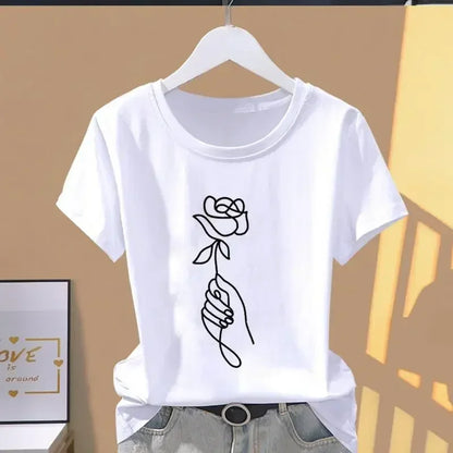 90s Y2k Women's Fashion Casual T-shirt