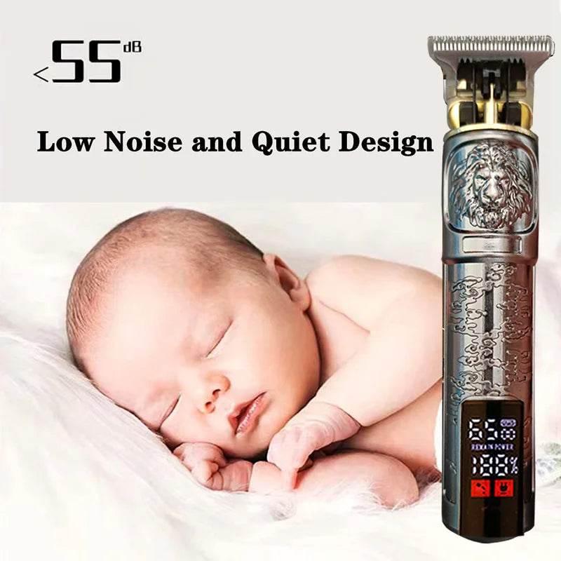 New WaterProof Professional Electric Shaver for Men Razor for Men Mower Beard Trimmer Barber Shaving Machine T9 Hair Clipper - Empire P.E