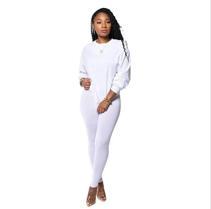 New Fashion Sexy Solid Color Woman's Slim Suit - Empire P.E