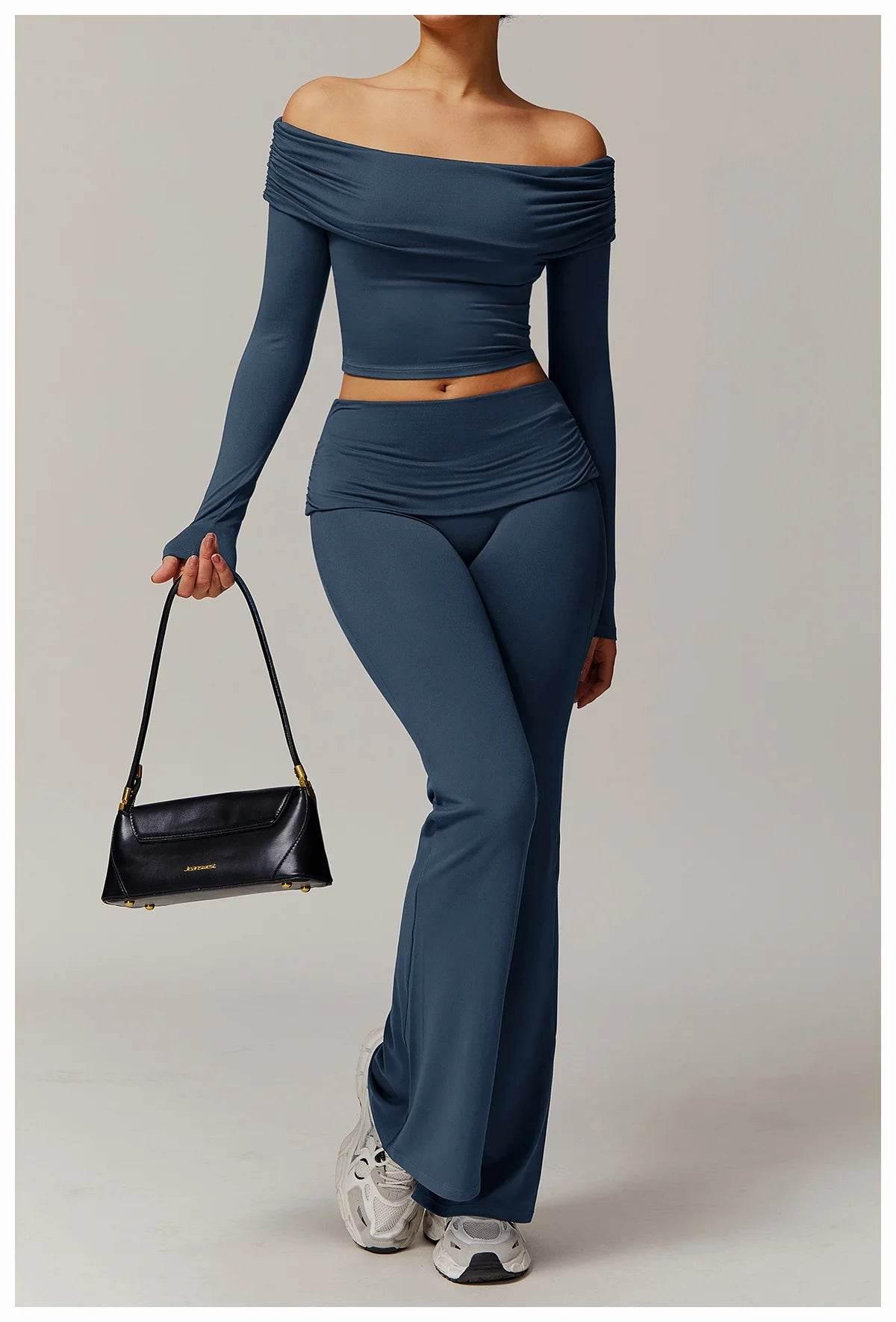 Sexy Yoga Long Sleeve Slim Fit Fitness Yoga Shirts Crop Top Women's Quick-drying Sport Tops Running Workout Women Gym Clothing - Empire P.E