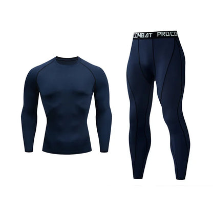 Men's Running Set Gym Jogging Thermo Track suit - Empire P.E