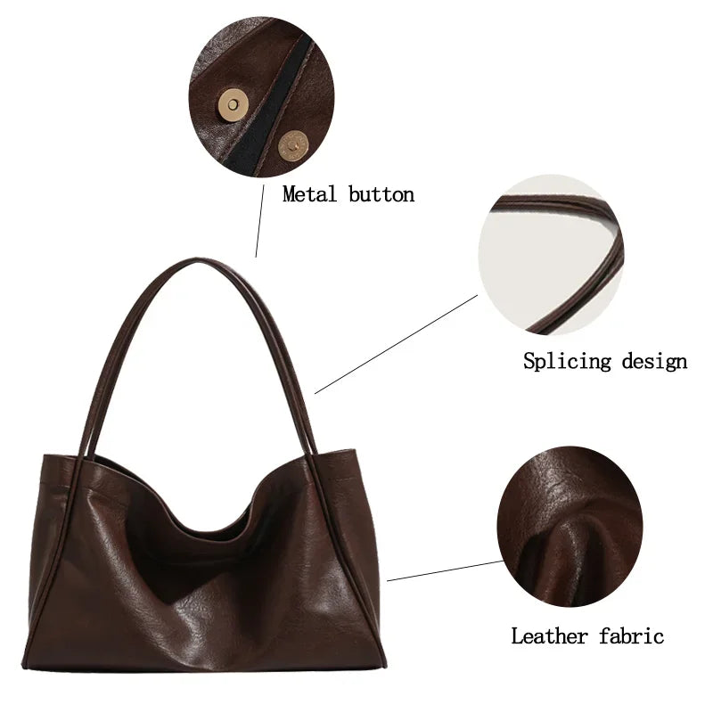 Women's Bag Simple Large Capacity Shoulder Bags - Empire P.E