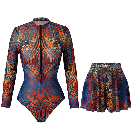 2 Piece Sets Swimsuit And Shorts
