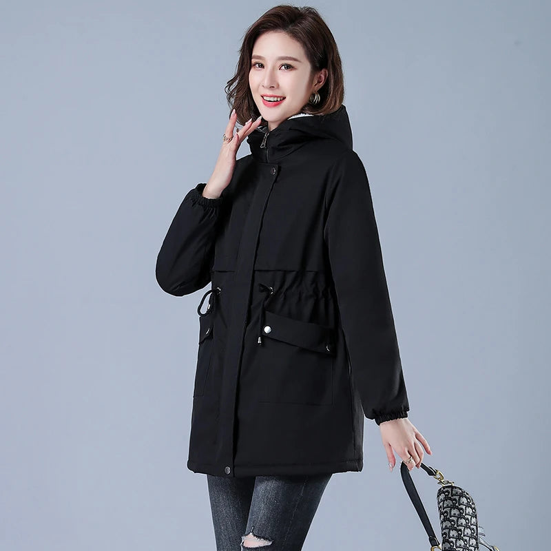 Women's Cotton Warm Puffer Coat - Empire P.E
