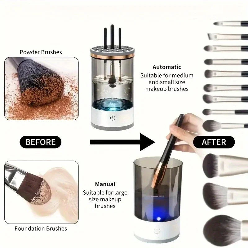 Makeup brush cleaner