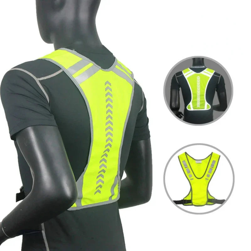 Cycling Reflective Vest High Visibility Safe Jacket