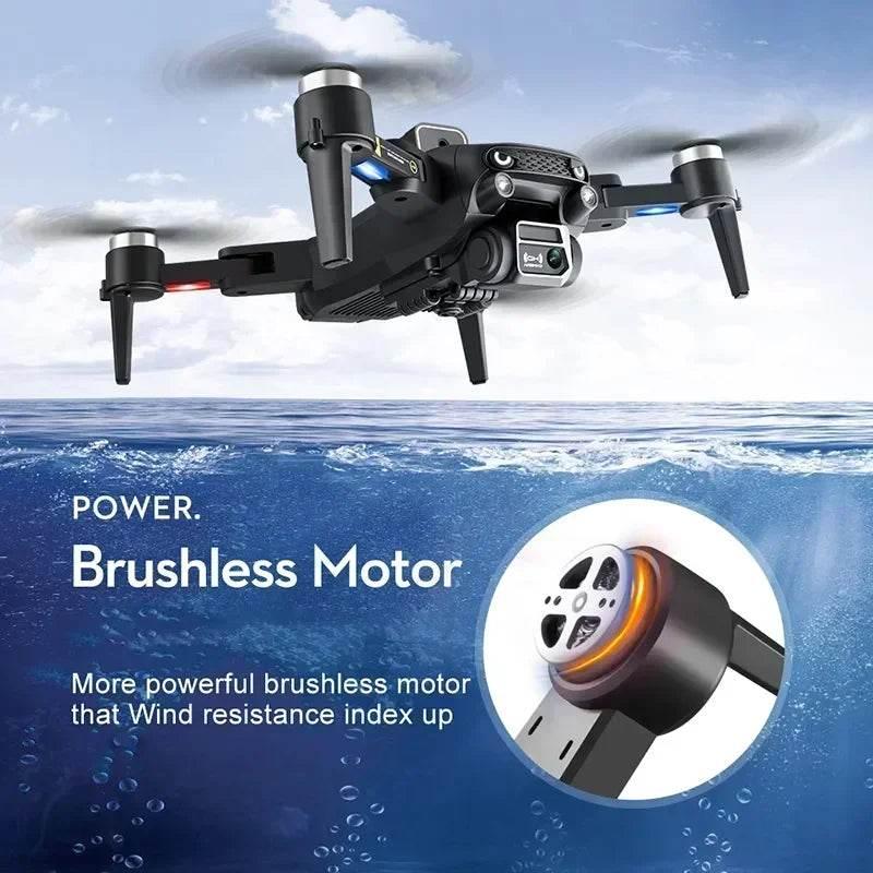 Replace Dji S2S Brushless Drone 4k Profesional 8K HD Dual Camera Obstacle Avoidance Aerial Photography Foldable Quadcopter Toy - Empire P.E