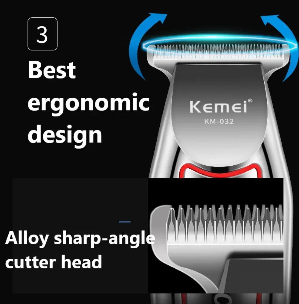 Kemei Professional Hair & Beard Trimmer - Empire P.E