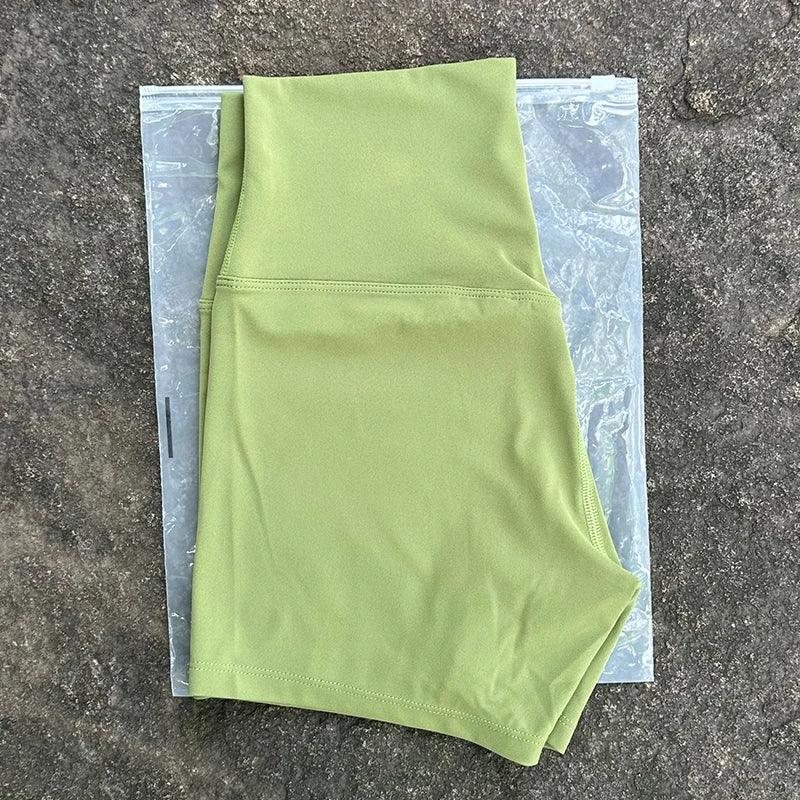 Women Sports Shorts High Waist Yoga Shorts