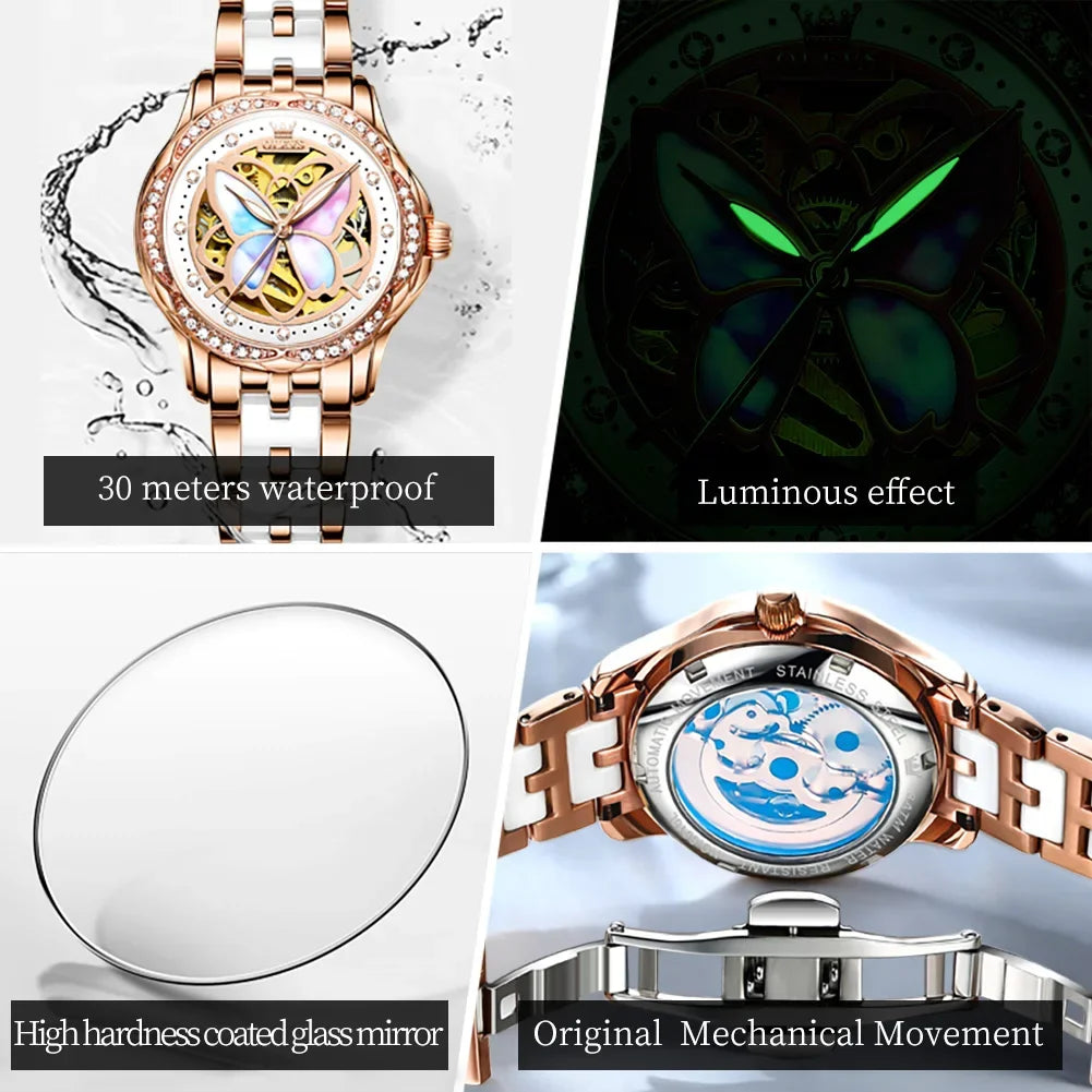 Women's  Brand Automatic Mechanical Watch