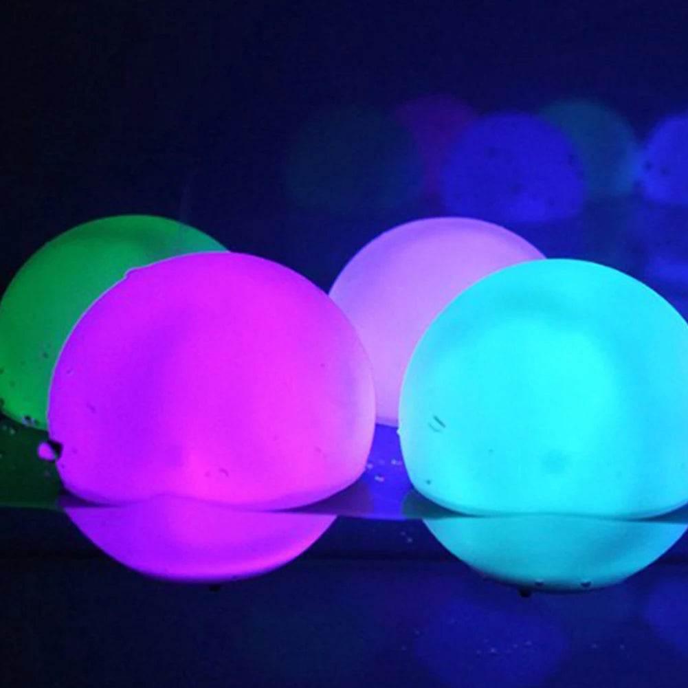 16 Colors Floating Pool Lights 90cm Large Inflatable Pool Beach Ball For Water Pool Party Outdoor Balloon LED Garden Ball Light - Empire P.E