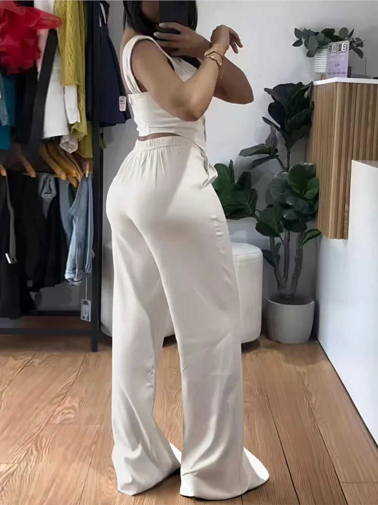 Women Suit Y2k Sexy Two Piece Set - Empire P.E