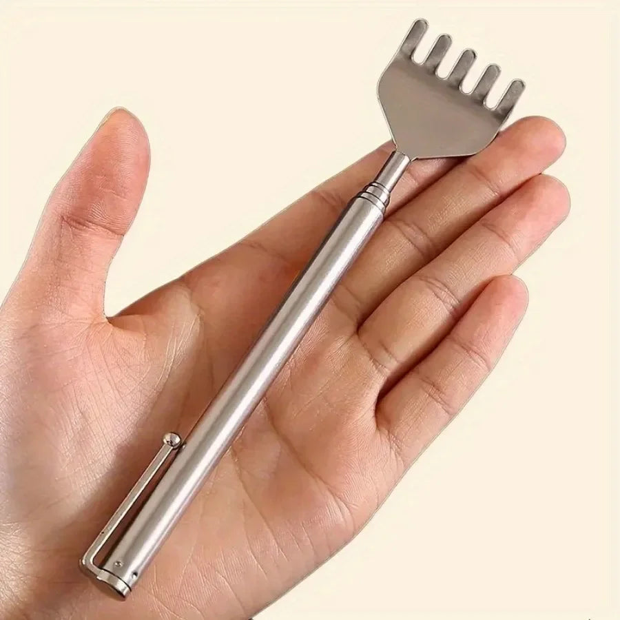 silvery Telescopic Back Scratcher - Empire P.E