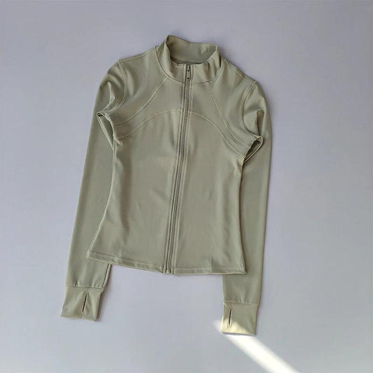 Yoga Suit Women's High-end Standing Collar Long Sleeved - Empire P.E