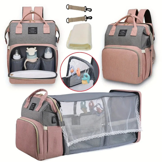 Mommy Bag Lightweight Portable Folding Crib Bed - Empire P.E