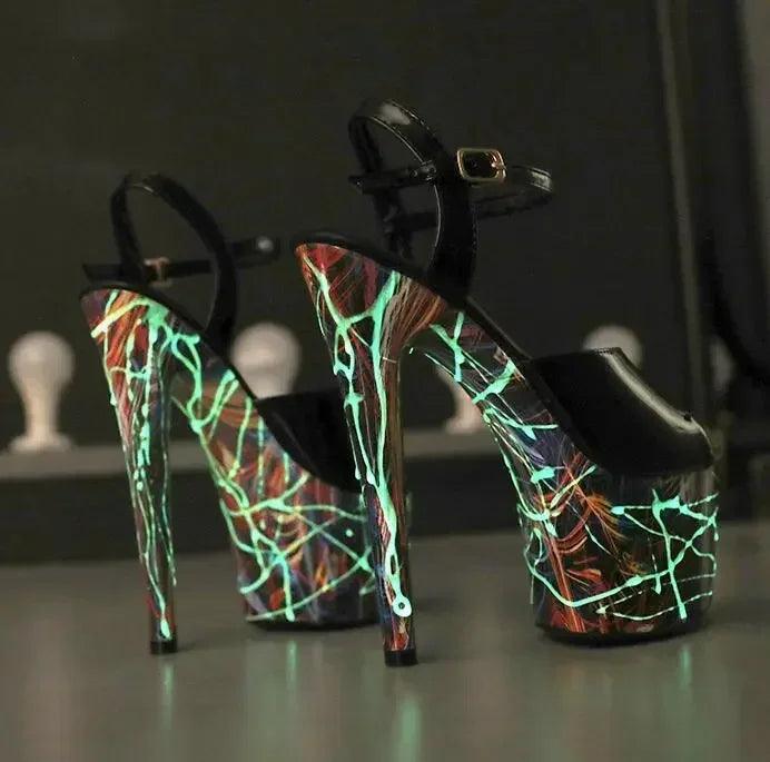 Patent Leather Stiletto High Heels - Empire P.E