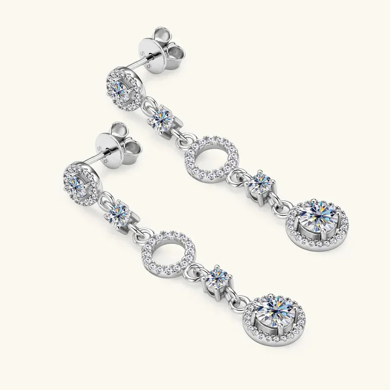 Moissanite Stud Earrings for Women - Empire P.E