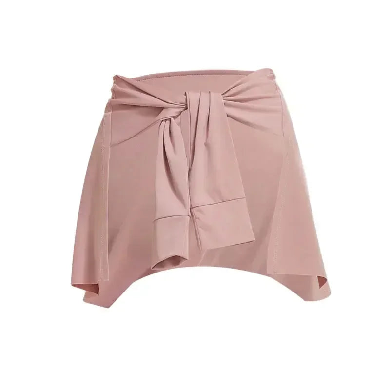 Gym Skirt Wrap Covering Buttocks Workout Fitness Wear Dance Ballet Skirts for Women Sport Yoga Dress Short Thigh Cover Skirt - Empire P.E