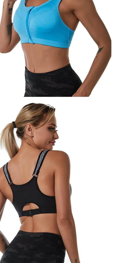 Fitness Women Sportswear Sports Bra Crop Top Feminine Sport Top Bras For Fitness Gym Female Underwear Running Push Up Brassiere - Empire P.E