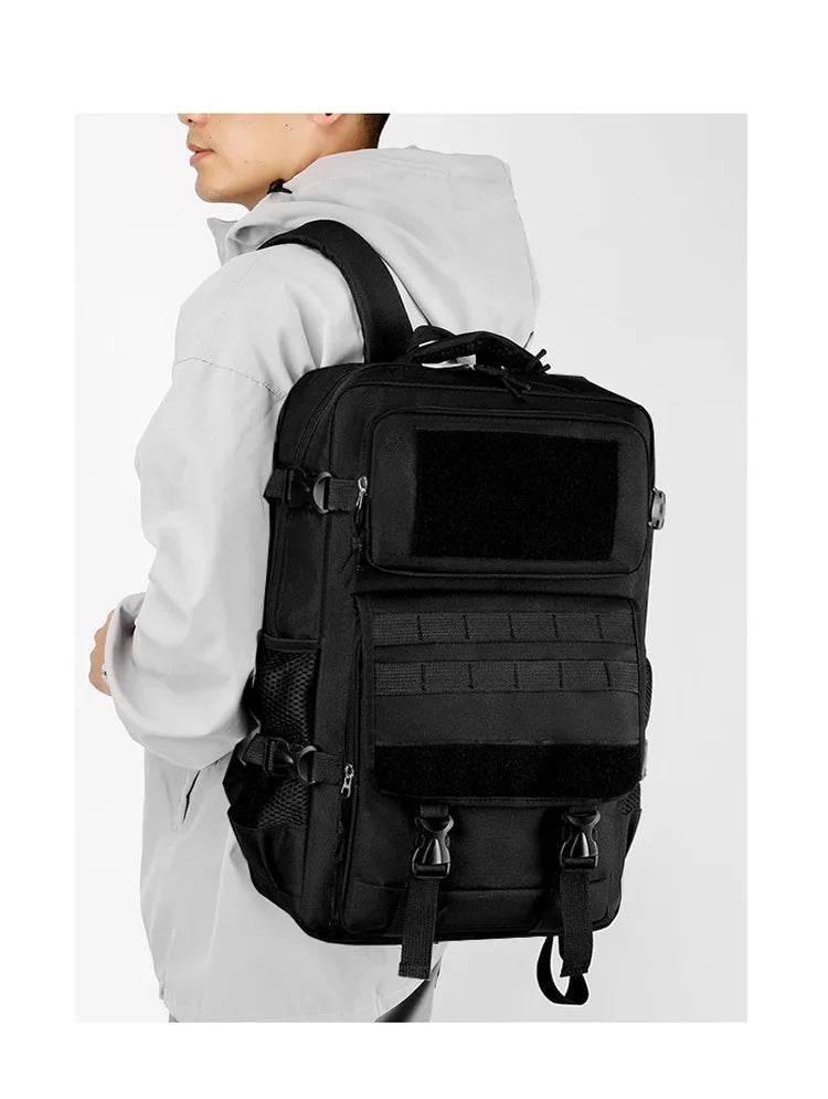 40L Waterproof Outdoor Tactical Backpack Men Travel Daypack Climbing Hiking Trekking Hunting Fishing Camping Sports Rucksacks - Empire P.E
