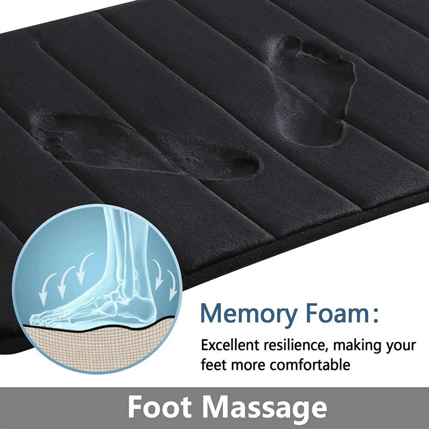 Super Absorbent Bath Mat Memory Foam - Empire P.E