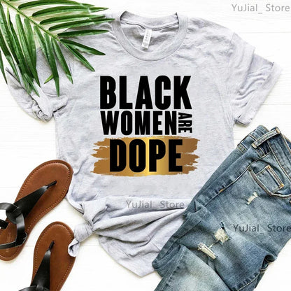 Black Girl Is Beautiful Magic T Shirt - Empire P.E