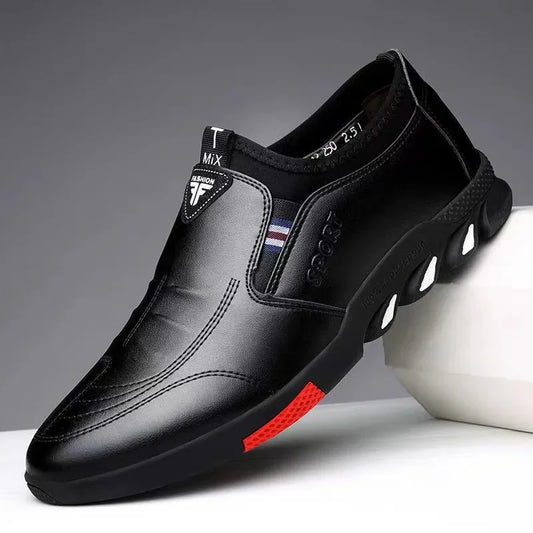 Men's Leather Shoes Business Casual Shoes Non-slip Loafers - Empire P.E