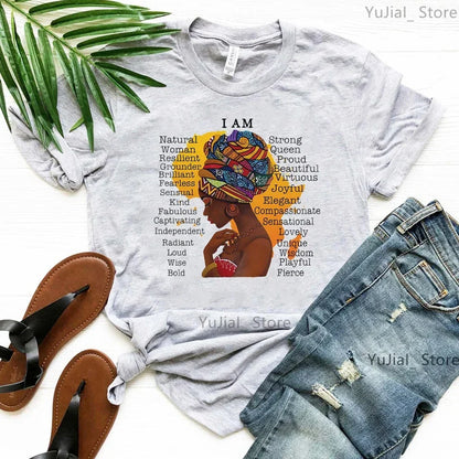 Black Girl Is Beautiful Magic T Shirt - Empire P.E