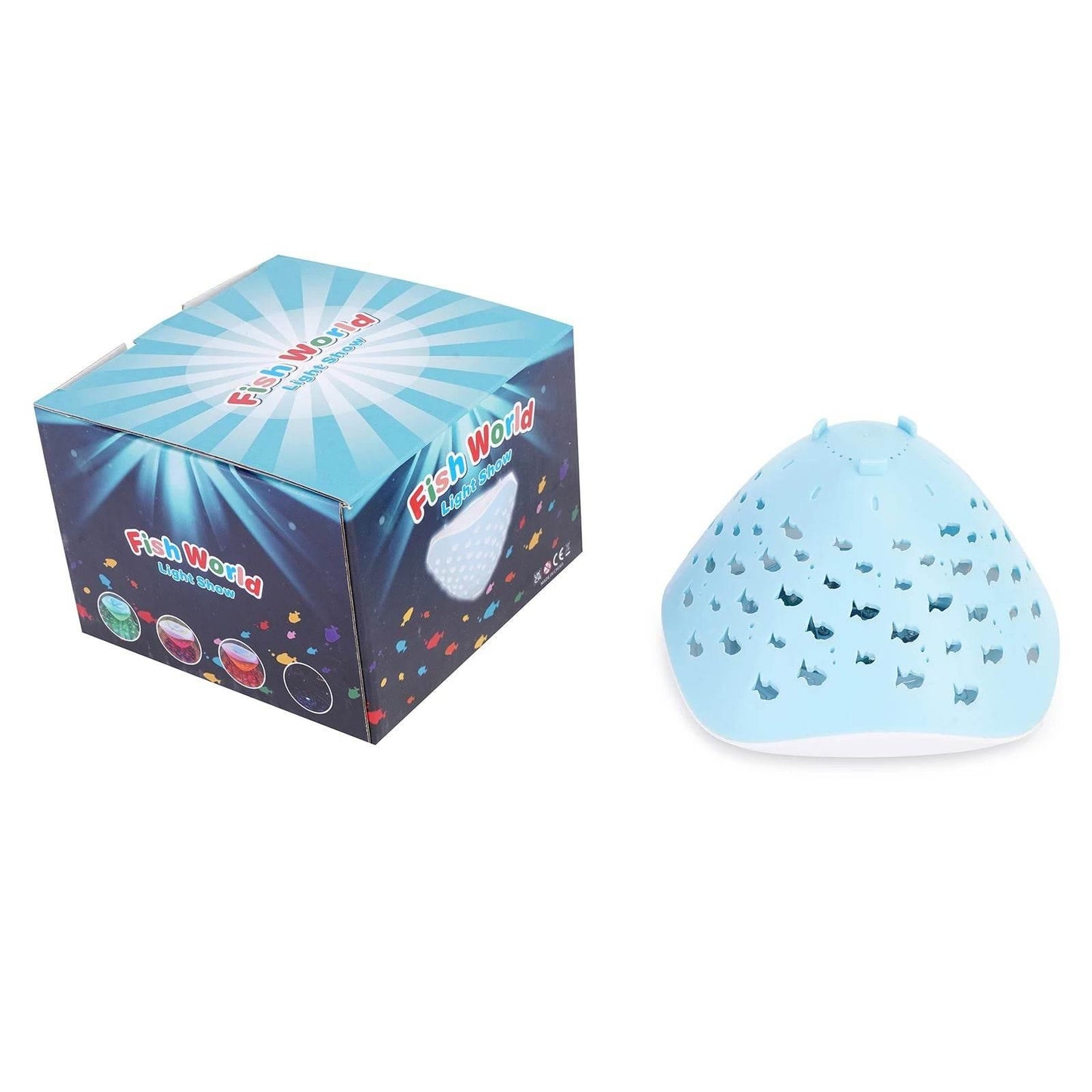 Swimming Pool Lights 4 Colors 5 Mode Cute Fish Pattern Light Underwater Pool Party Lights Floating Projector Lights Garden Decor - Empire P.E