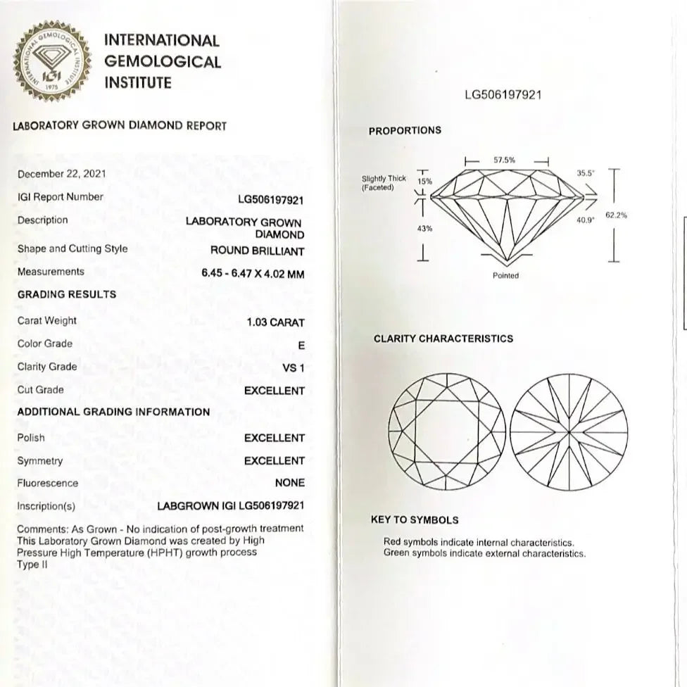 Moissanite Ring Syntheitc Silver Jewelry - Empire P.E