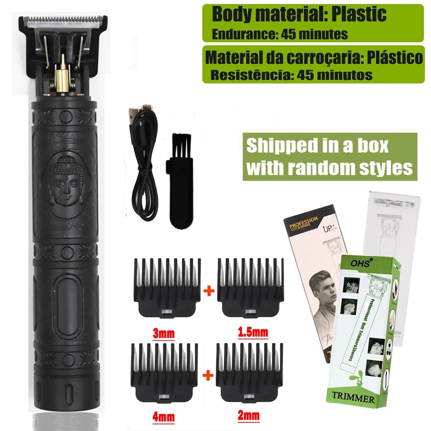 Vintage T9 Hair Clipper Beard Shaving Body Hair Trimmer Clippers - Empire P.E