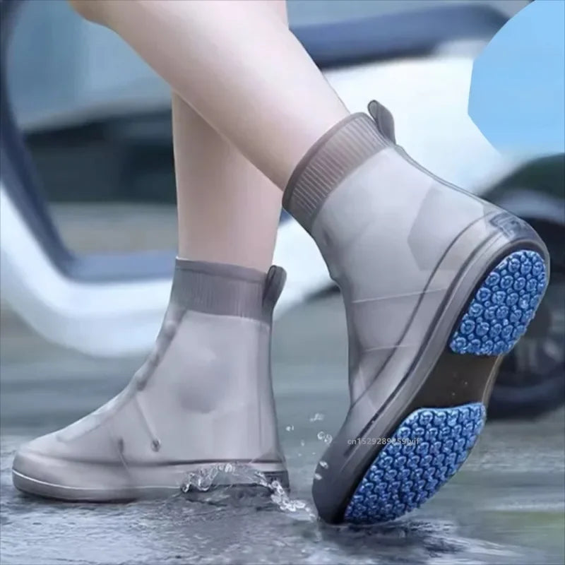 Waterproof Silicone Shoe Cover Rain Boots - Empire P.E