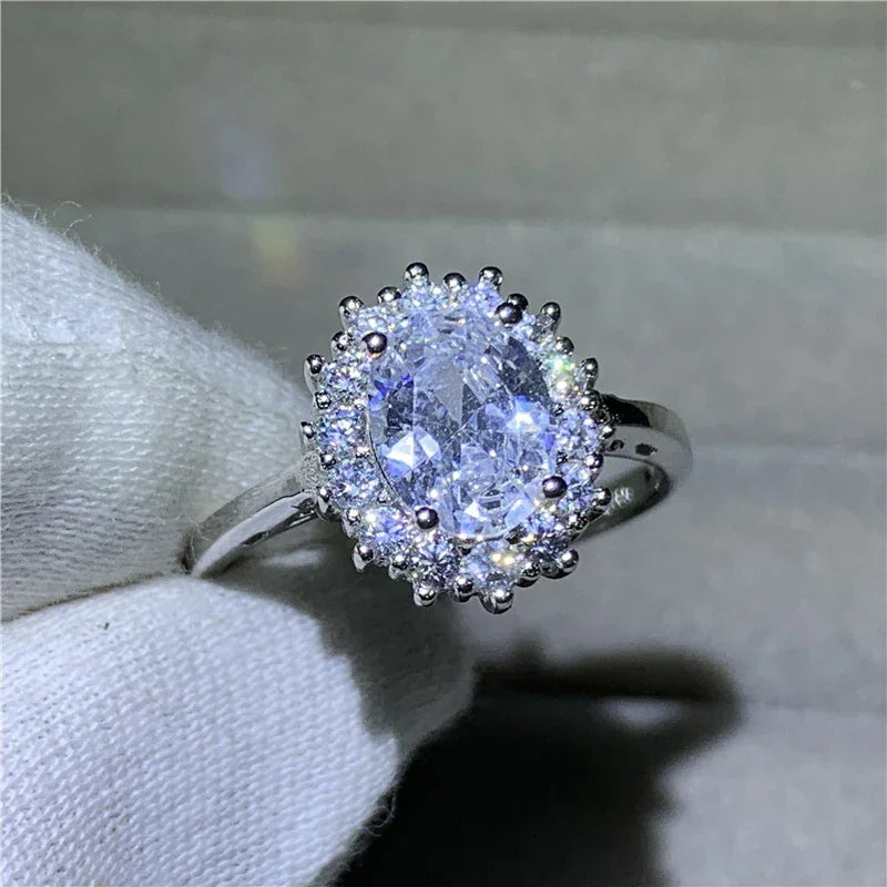 925 Sterling silver Moissanite - Empire P.E