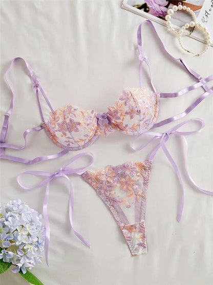 Sexy Lingerie Set Women Embriodey - Empire P.E