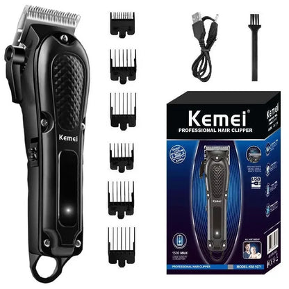 Kemei rechargeable hair clipper cordless - Empire P.E
