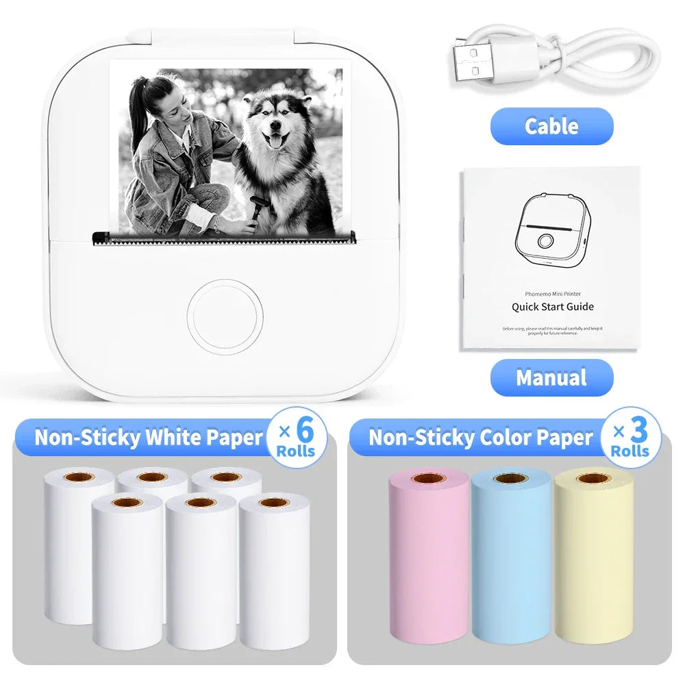 Portable Mini Thermal Printer, - Empire P.E