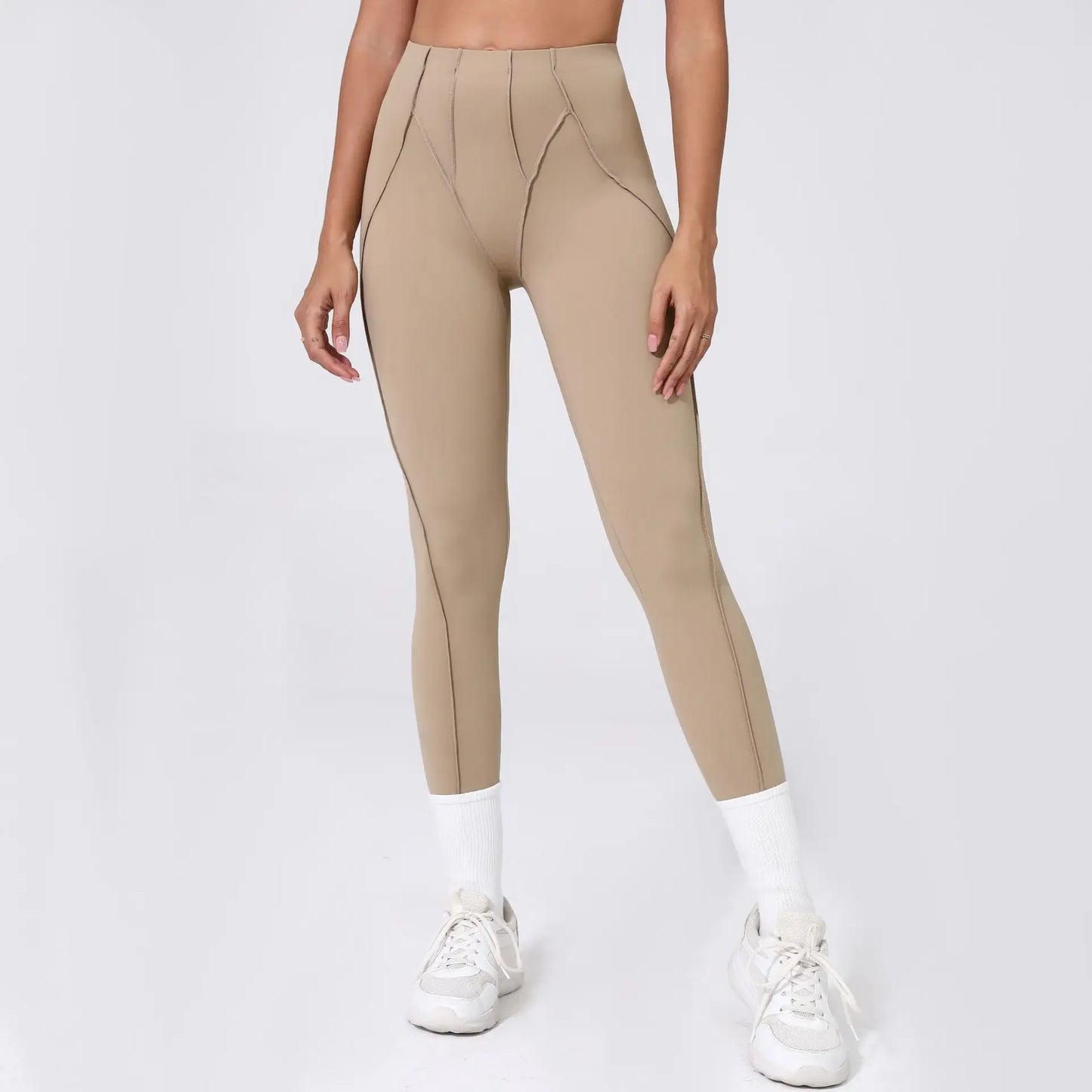 Seamless Yoga Shorts Sports Fitness High-waisted Tight-fitting - Empire P.E