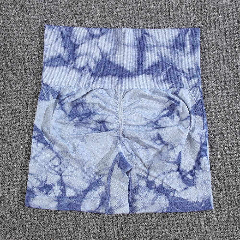 1/2/3/PCS Tie Dye  Seamless Women Pants Sets