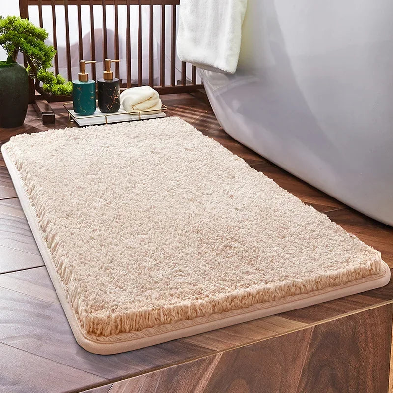 Household Bathroom Foot Mat Thicken Solid Color - Empire P.E