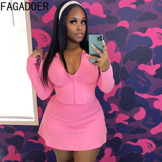 Sexy Sporty 2 Pieces Set for Woman - Empire P.E