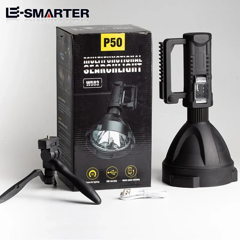 Rechargeable  Outdoor High Power Lighting Flashlight