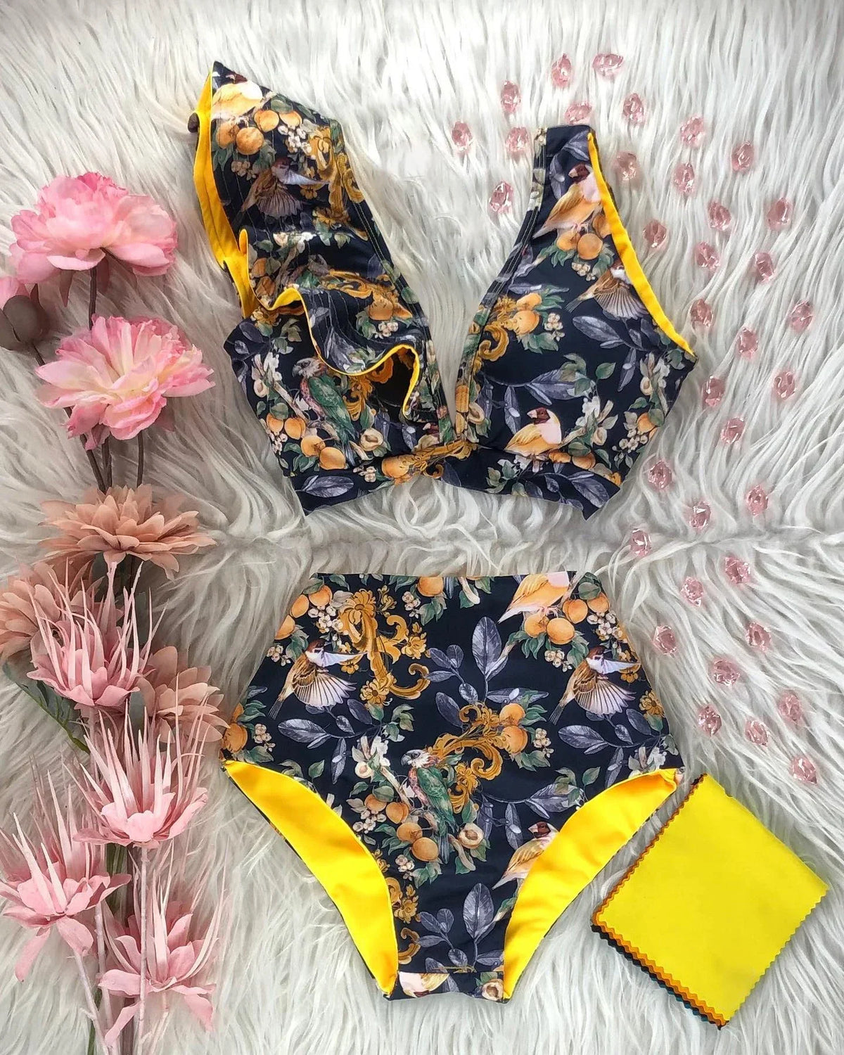 2025 New High Waist Bikini Swimsuit - Empire P.E