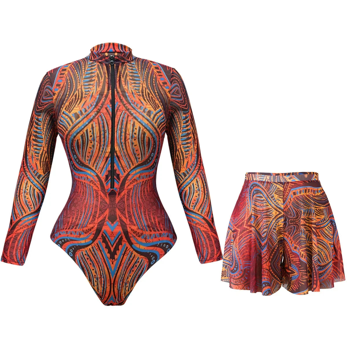2 Piece Sets Swimsuit And Shorts