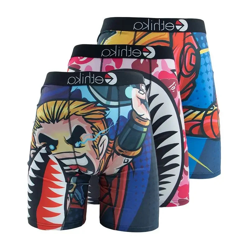 3Pcs Sexy Men Underwear Boxer Shorts - Empire P.E