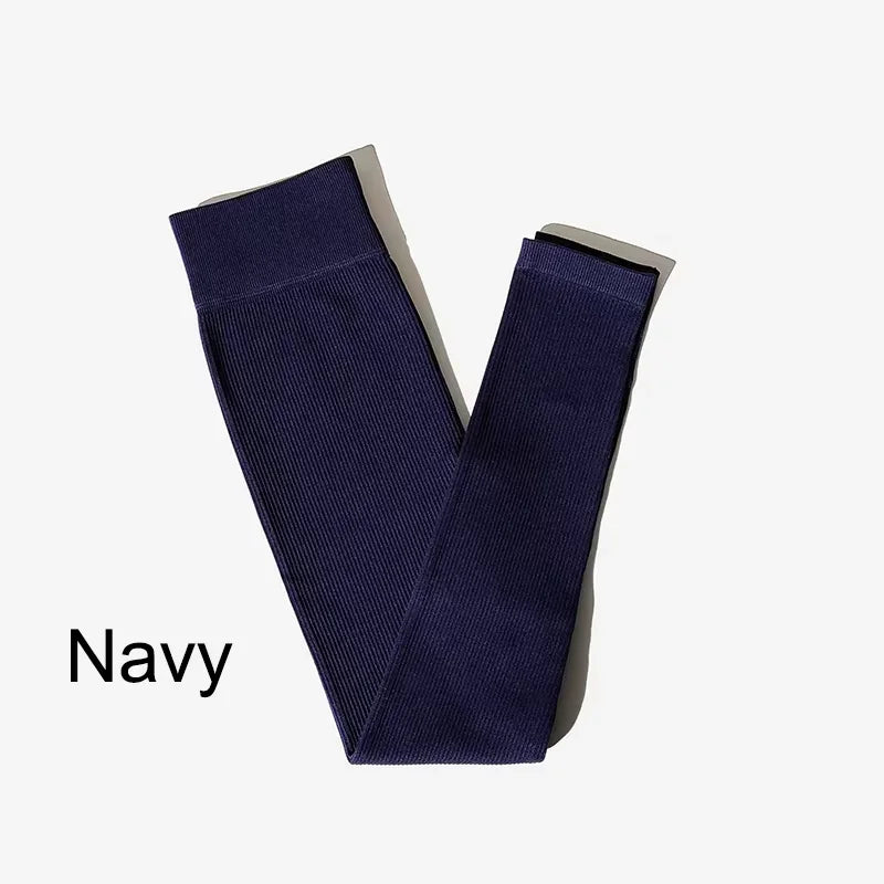 New Ribbed Seamless Yoga Pants High Waist Gym Leggings - Empire P.E