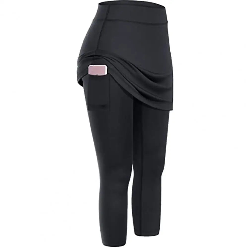 Workout Leggings Yoga Leggings Women Fake Skirt Pants - Empire P.E