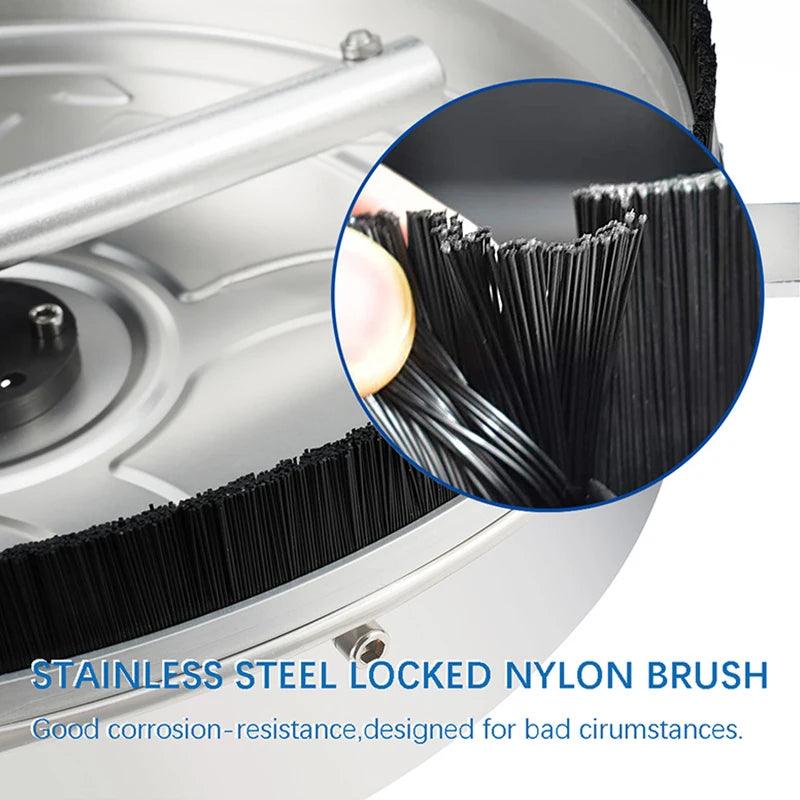 4000 PSI High Pressure Washer Surface Cleaner 15" Road Cleaner Stainless Steel Power Washer Accessory for Driveways Sidewalks - Empire P.E